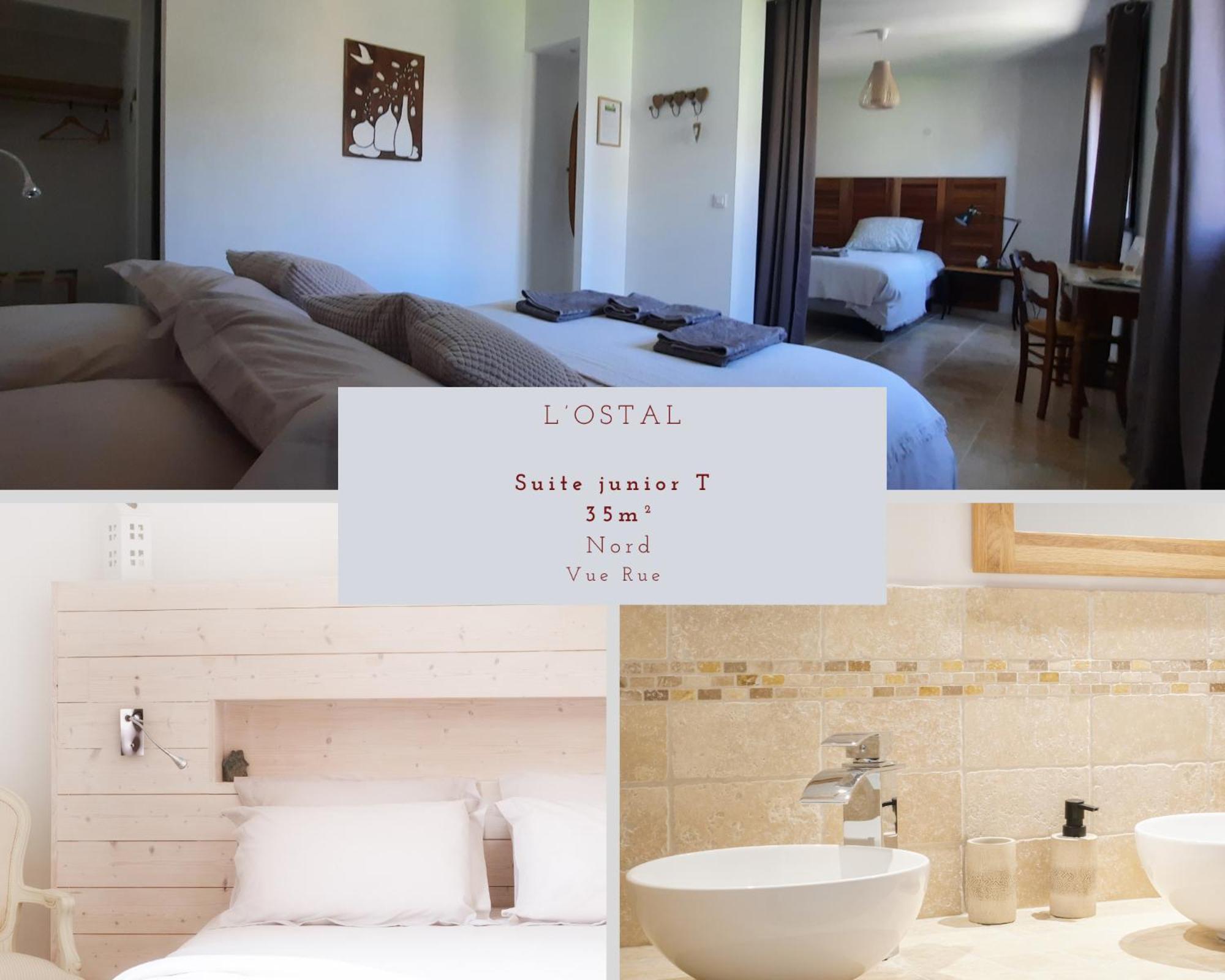 L'Ostal - Bed & Breakfast - Chambres Et Suites De 25 A 40M2 - Spa Saint-Hilaire-dʼOzilhan Kültér fotó
